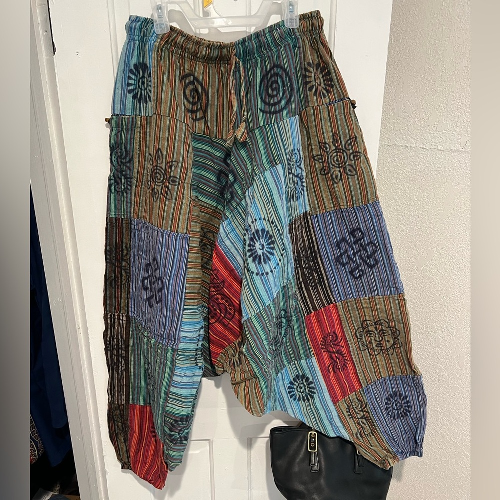 Harem Patchwork Pant From Nepal